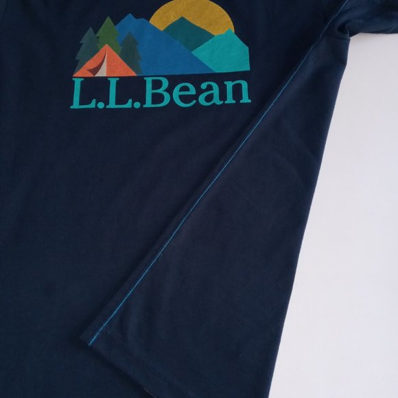 L.L. Bean slightly fitted awesome graphic T-shirt - Picture 4 of 7